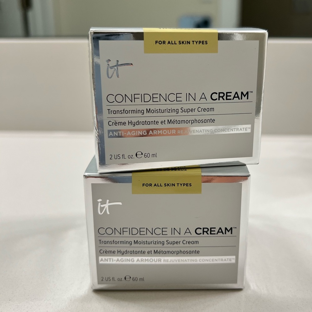 Two full size IT face creams